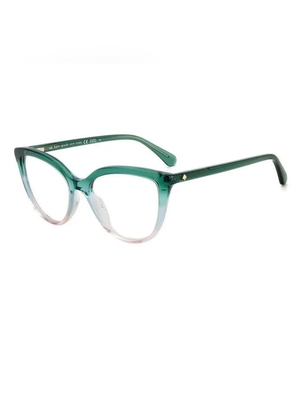 Kate Spade "HANA" Eyeglasses – Green Ombre – NWT (52‑17‑140)